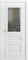 Межкомнатная дверь эмаль Скалино 5 белая со стеклом