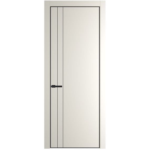 Межкомнатная дверь 12PA перламутр белый глухая