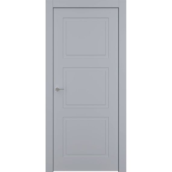 Фото межкомнатной двери эмаль Классика 33 RAL 7047 глухая