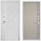 Входная дверь Президент Лайн ПВХ белый матовый панель лайн эмаль