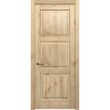 Межкомнатная дверь массив дуба с сучком Дверцов Торджано глухая