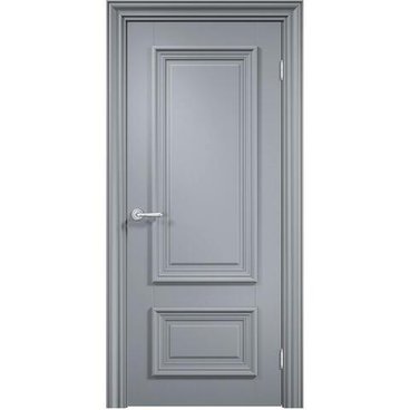 Межкомнатная дверь эмаль Дверцов Беневенто 2 RAL 7047 глухая