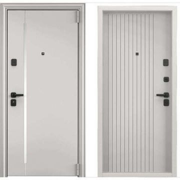 Входная дверь Super Omega PRO MP колоре бьянко SP-18N ПВХ бьянко OP-L1