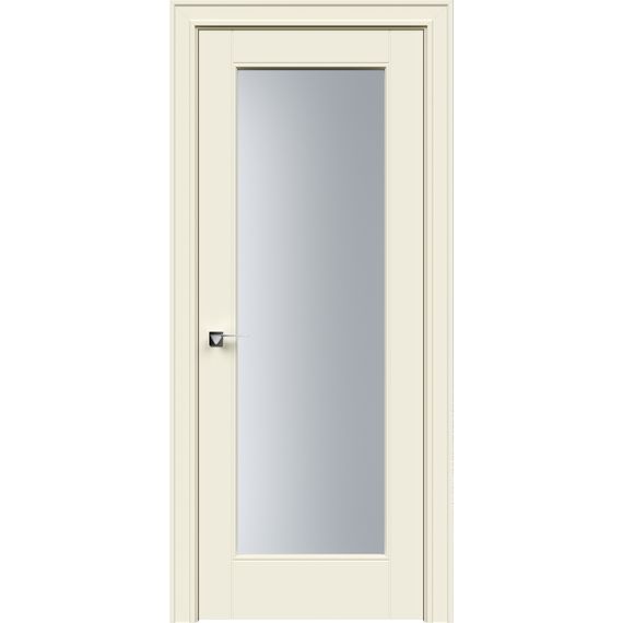 Фото двери Дельта эмаль RAL 9001 остеклённая