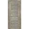 Фото межкомнатной двери экошпон Мариам Техно-806 гриджио стекло сатинат графит