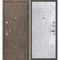 Входная дверь Домино дымчатая луна панель гладкая бетон