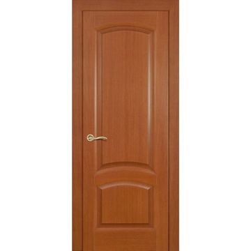 Межкомнатная дверь шпонированная Ситидорс Александрит тёмный анегри глухая