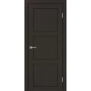 Межкомнатная дверь экошпон Турин 530.111 венге глухая