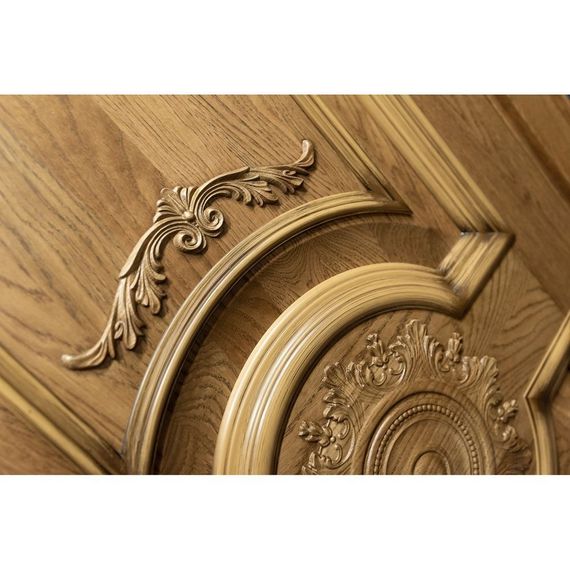 Межкомнатная дверь массив дуба Сорренто дуб рустикальный глухая