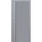Межкомнатная дверь эмаль Ofram Линнея 2 серая с молдингом глухая