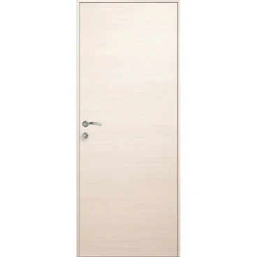 Дверь влагостойкая Kapelli Eco с 2-мя алюминиевыми торцами неаполь кремовый