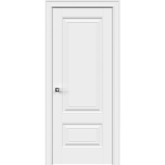 Фото двери Дельта 2 белая эмаль глухая