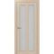 Межкомнатная дверь экошпон Турин 521.22 белёный дуб остеклённая