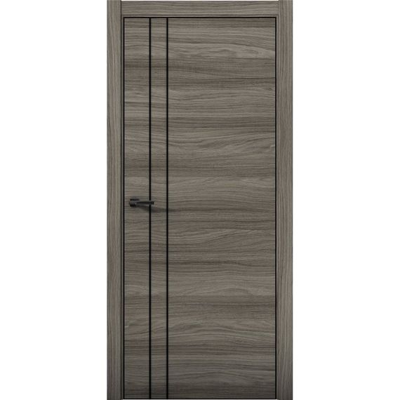 Межкомнатная дверь Плутоний 4 дуб миндаль глухая