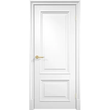 Межкомнатная дверь эмаль Дверцов Брессо 2 RAL 9003 глухая