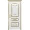 Межкомнатная дверь эмаль Соната В3 белая патина золото глухая