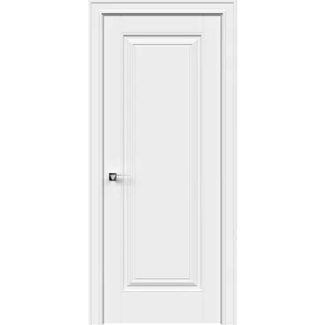 Межкомнатная дверь эмаль Дельта белая глухая