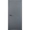 Межкомнатная дверь экошпон Палладий 1 антрацит Al кромка глухая