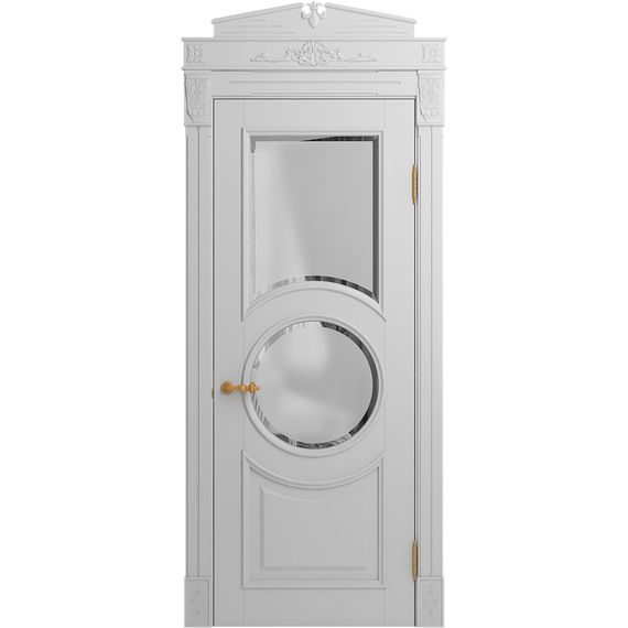 Межкомнатная дверь массив бука Viporte Лацио Амбиенте аворио остеклёние 2