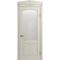 Межкомнатная дверь массив дуба Viporte Классика 2 белая эмаль остеклённая