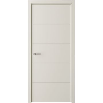 Межкомнатная дверь эмаль Albero Геометрия 4 латте глухая