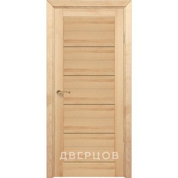 Межкомнатная дверь массив сосны Дверцов Соларино под покраску глухая