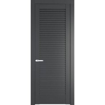 Межкомнатная дверь 1.10P графит глухая