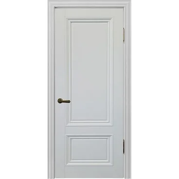 Межкомнатная дверь экошпон Алтай 802 barhat light grey глухая