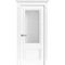 Фото межкомнатной двери экошпон 81002 аляска остёкленная