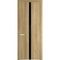Межкомнатная дверь 1.8N дуб карамель остеклённая