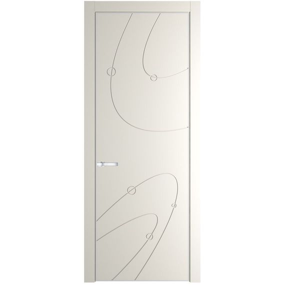 Межкомнатная дверь эмаль Profil Doors 5PA перламутр белый глухая