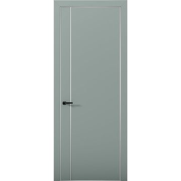 Межкомнатная дверь Палладий 10 Deep Green глухая