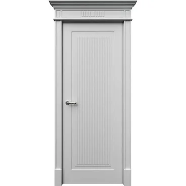 Межкомнатная дверь эмаль Рим белая глухая