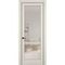 Фото межкомнатной двери керамик NC 8 жемчужный остеклённая