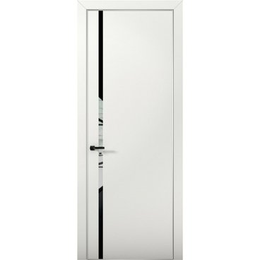 Межкомнатная дверь Палладий 8 милк со стеклом