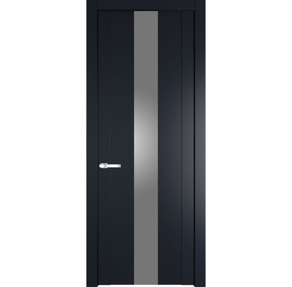 Межкомнатная дверь 1.9P нэви блу остеклённая