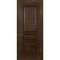 Межкомнатная дверь шпон Оливия тёмный орех глухая