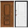 Фото входной уличной двери Regidoors Тор Термо тик ПВХ белая эмаль
