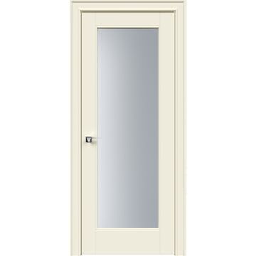 Межкомнатная дверь эмаль Дельта RAL 9001 остеклённая