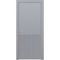 Межкомнатная дверь эмаль Ofram Линнея 8 серая глухая
