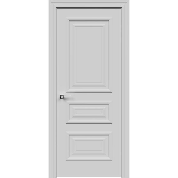 Фото межкомнатной двери эмаль Прованс 3 RAL 7047 глухая