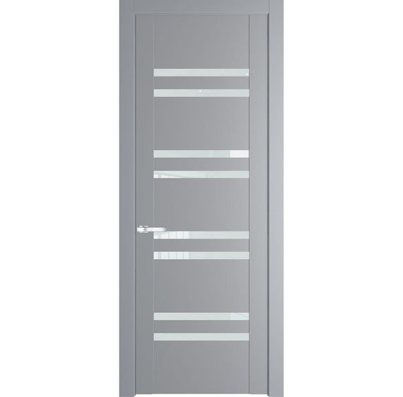 Межкомнатная дверь 1.6P смоки остеклённая