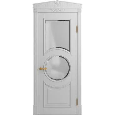 Межкомнатная дверь массив бука Viporte Лацио Амбиенте аворио остеклёние 2