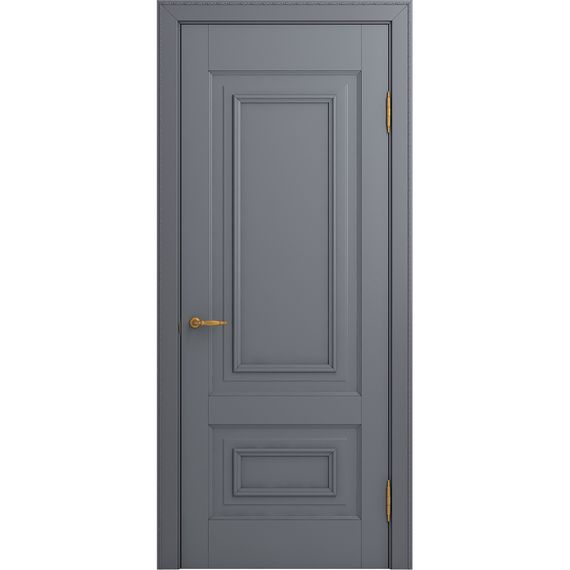 Межкомнатная дверь массив бука Viporte Неаполь тауп глухая