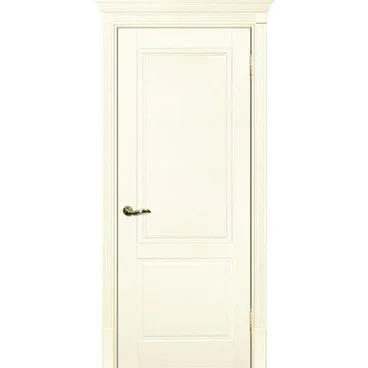 Межкомнатная дверь эмаль Текона Смальта 15 слоновая кость RAL 1013 глухая