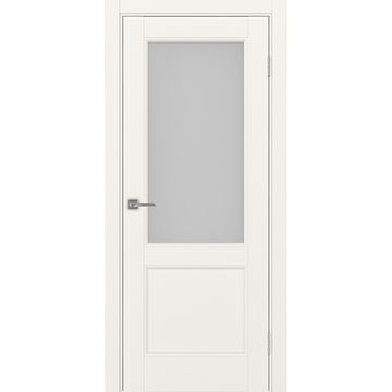 Межкомнатная дверь экошпон Турин Neo 502.21 бежевый со стеклом