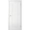 Фото межкомнатной двери эмаль Текона Смальта-Лайн 06 белая RAL 9003 глухая