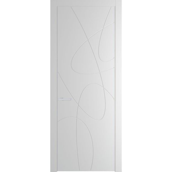 Межкомнатная дверь 6PA крем вайт глухая