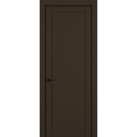 Фото межкомнатной двери керамик FL 4 коричневый глухая