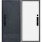 Входная дверь Осло смарт бетон антрацит панель МДФ под покраску